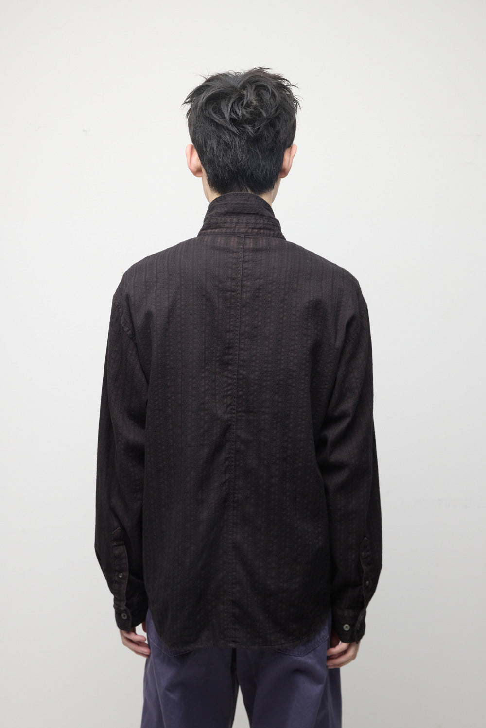 Hatchingroom - Crochet Shirt (Bleached Black) product image 11 | TRAB K-Fashion Australia