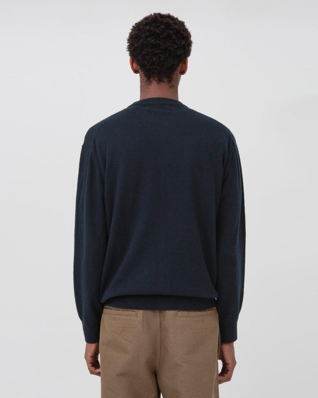 Brownyard - Round Cardigan (Dark Navy) product image 2 | TRAB K-Fashion Australia