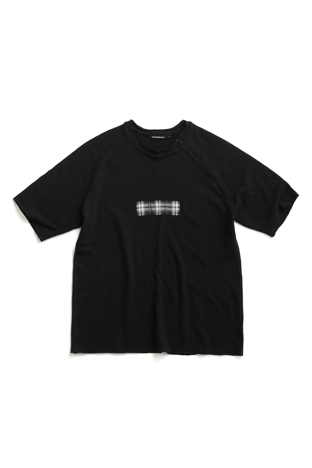 Hatchingroom - Slash Tee Check Box (Black) product image 1 | TRAB K-Fashion Australia