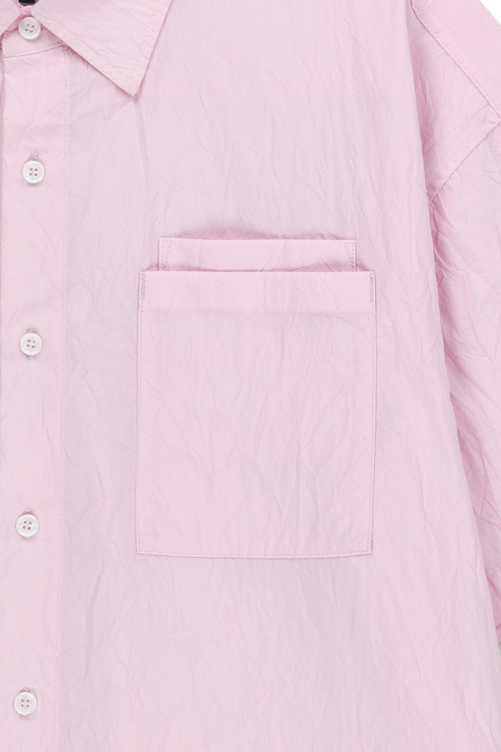 Matin Kim - Small Logo Over Fit Shirt (Pink) product image 4 | TRAB K-Fashion Australia