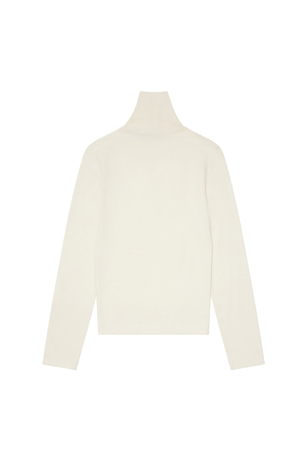 Deinet - Turtleneck Slim Knit Top (Cream) product image 2 | TRAB K-Fashion Australia