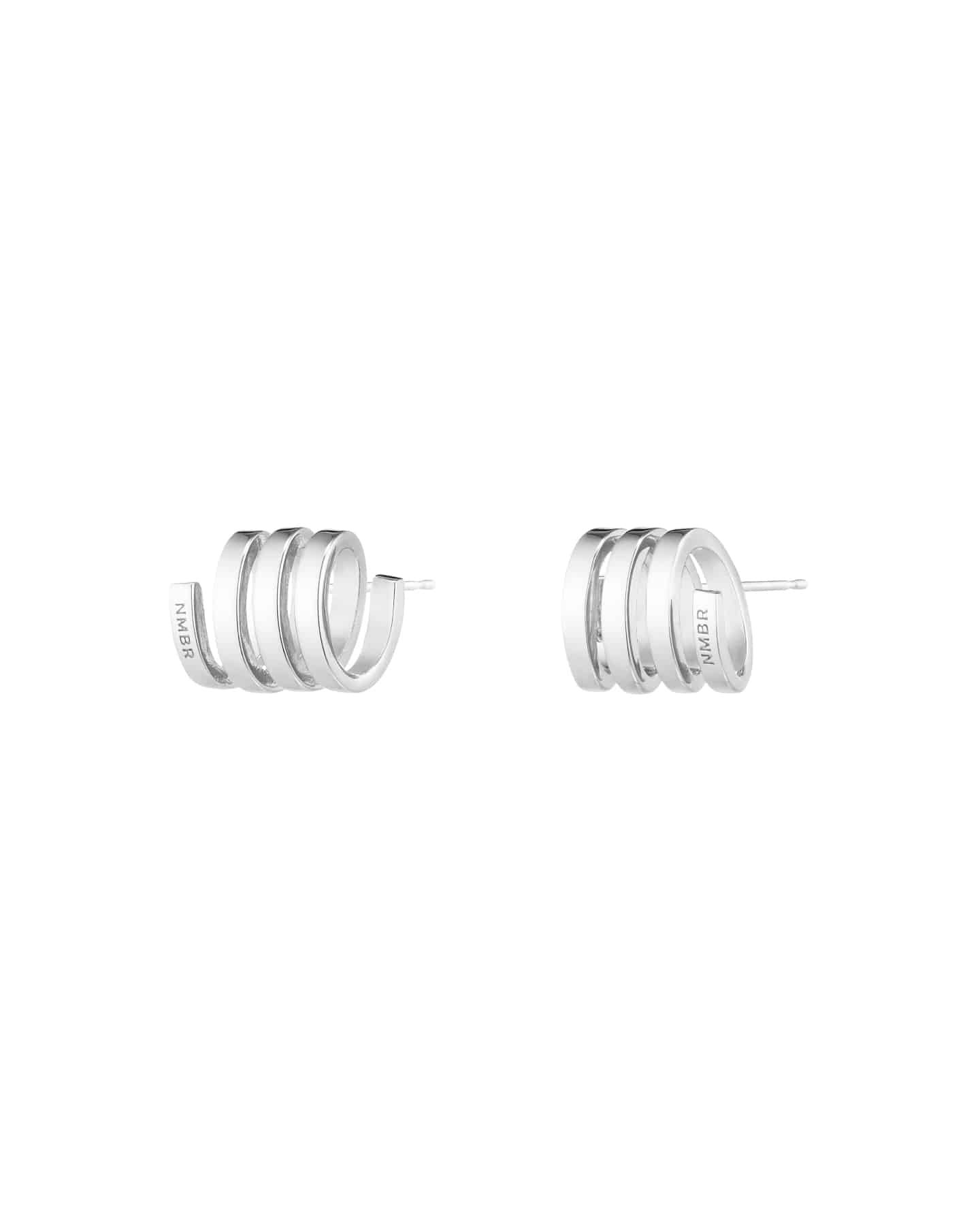 Numbering - Flat Coil Earrings #4105 product image 5 | TRAB K-Fashion Australia