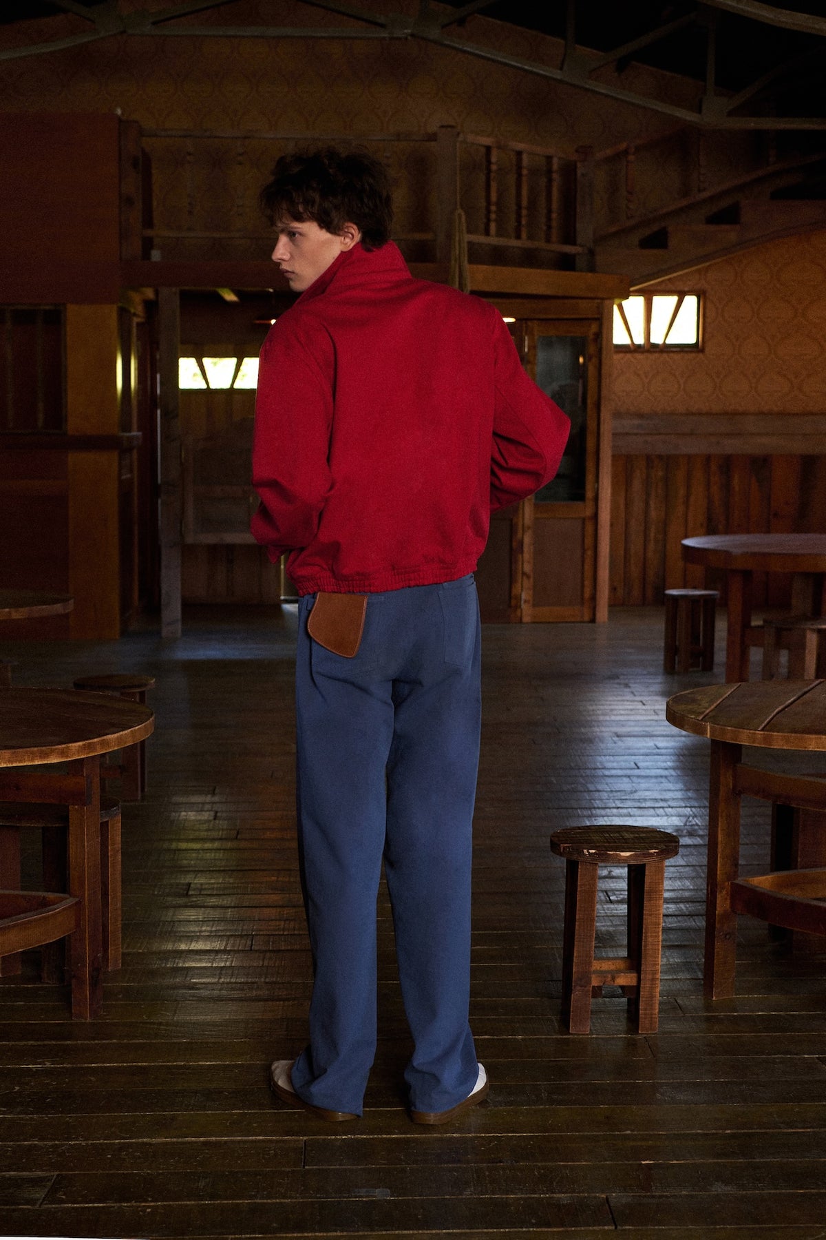 STU - Curved Cuff Jacket (Red) product image 11 | TRAB K-Fashion Australia