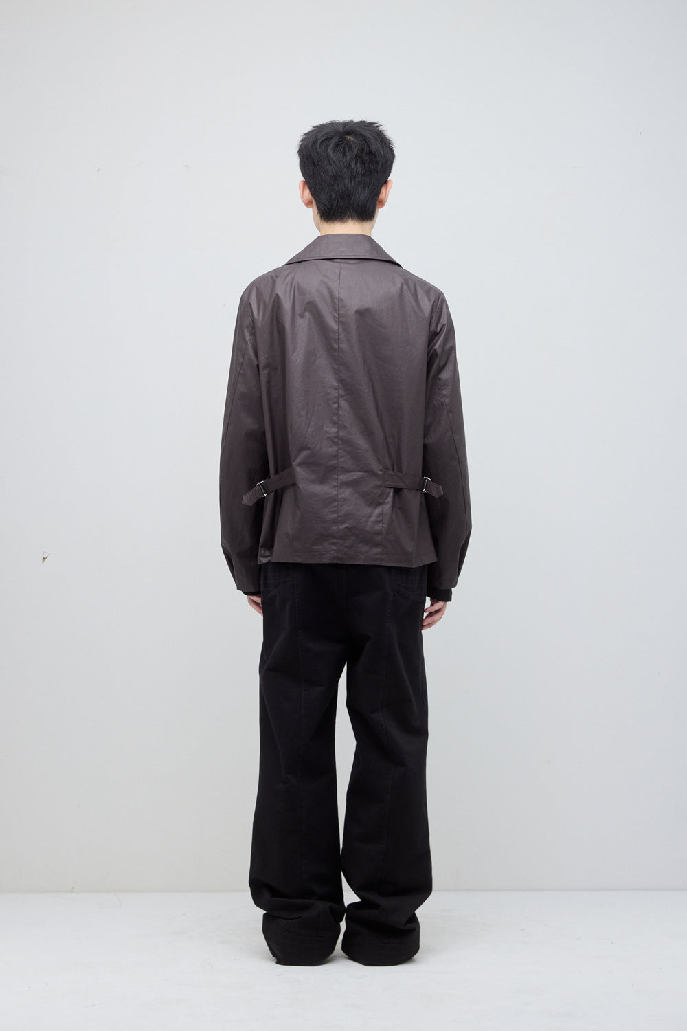 Hatchingroom - Short Double Jacket (Burgundy) product image 5 | TRAB K-Fashion Australia