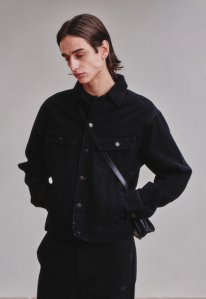 Art if acts - Denim Trucker (Used Black) product image 2 | TRAB K-Fashion Australia