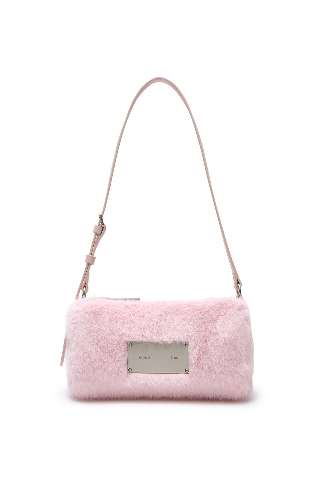 Matin Kim - Soft Fur Mini Shoulder Bag (Pink) product image 1 | TRAB K-Fashion Australia