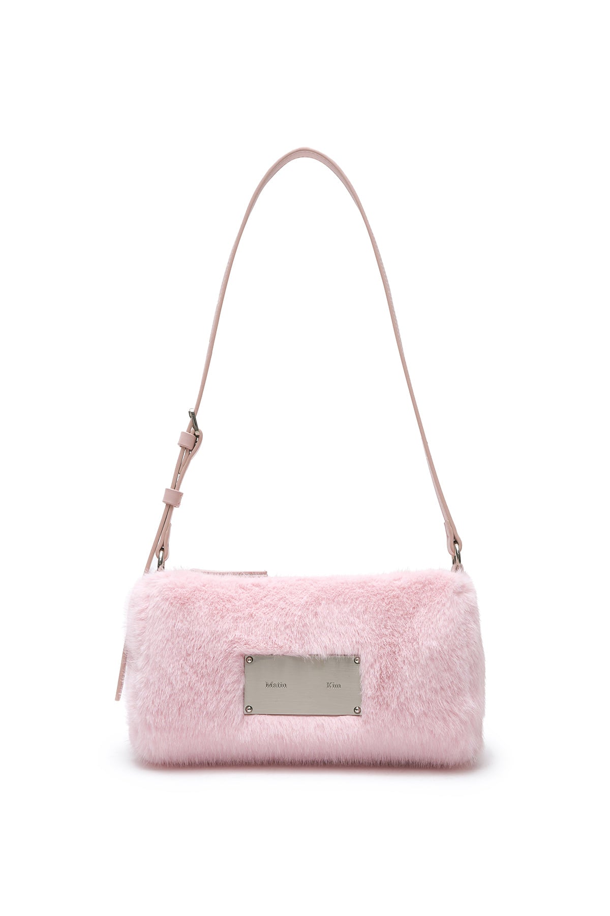 Matin Kim - Soft Fur Mini Shoulder Bag (Pink) product image 1 | TRAB K-Fashion Australia