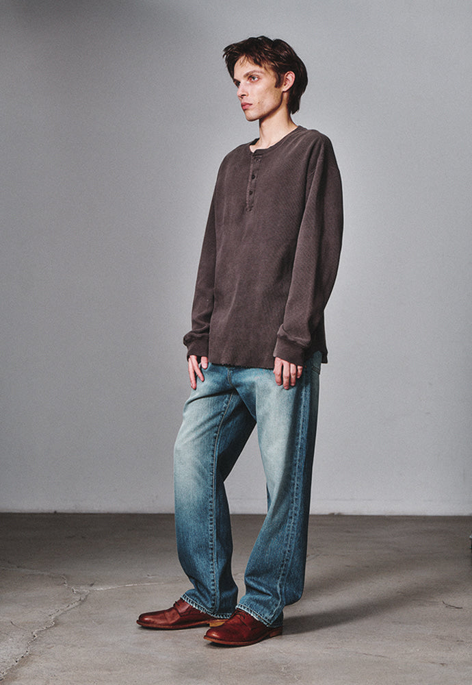 Art if acts - Regular 5P Denim Pants (Used Indigo) product image 2 | TRAB K-Fashion Australia