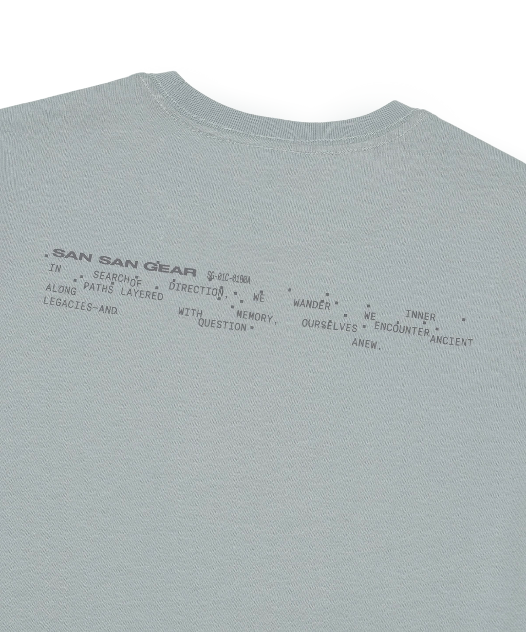 San San Gear - Logo T-Shirt_0 (Sky Blue) product image 4 | TRAB K-Fashion Australia