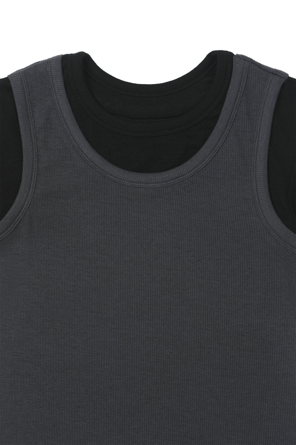 Deinet - D-Contrast T-Shirt (Charcoal) product image 3 | TRAB K-Fashion Australia