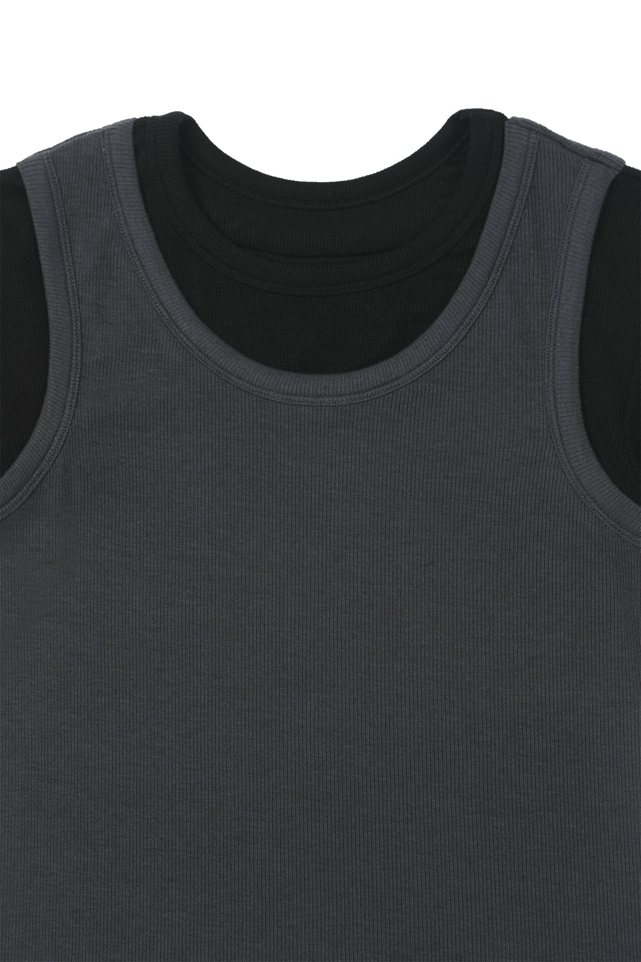 Deinet - D-Contrast T-Shirt (Charcoal) product image 3 | TRAB K-Fashion Australia