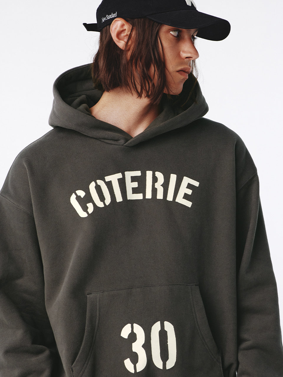 Kijun - COTERIE Hoodie (Charcoal) product image 6 | TRAB K-Fashion Australia