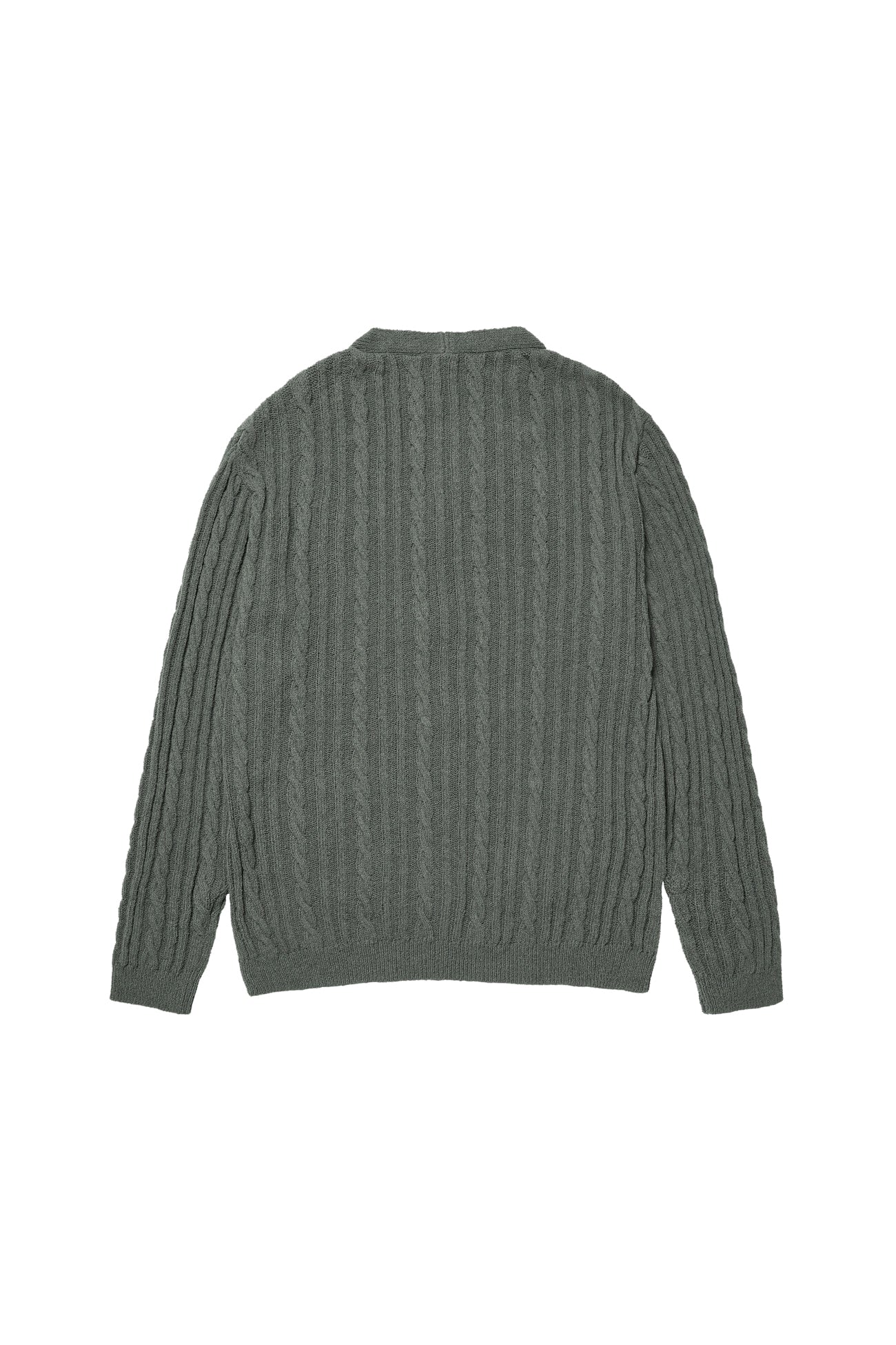 Deinet - Deinet Cable Cardigan (Charcoal) product image 16 | TRAB K-Fashion Australia