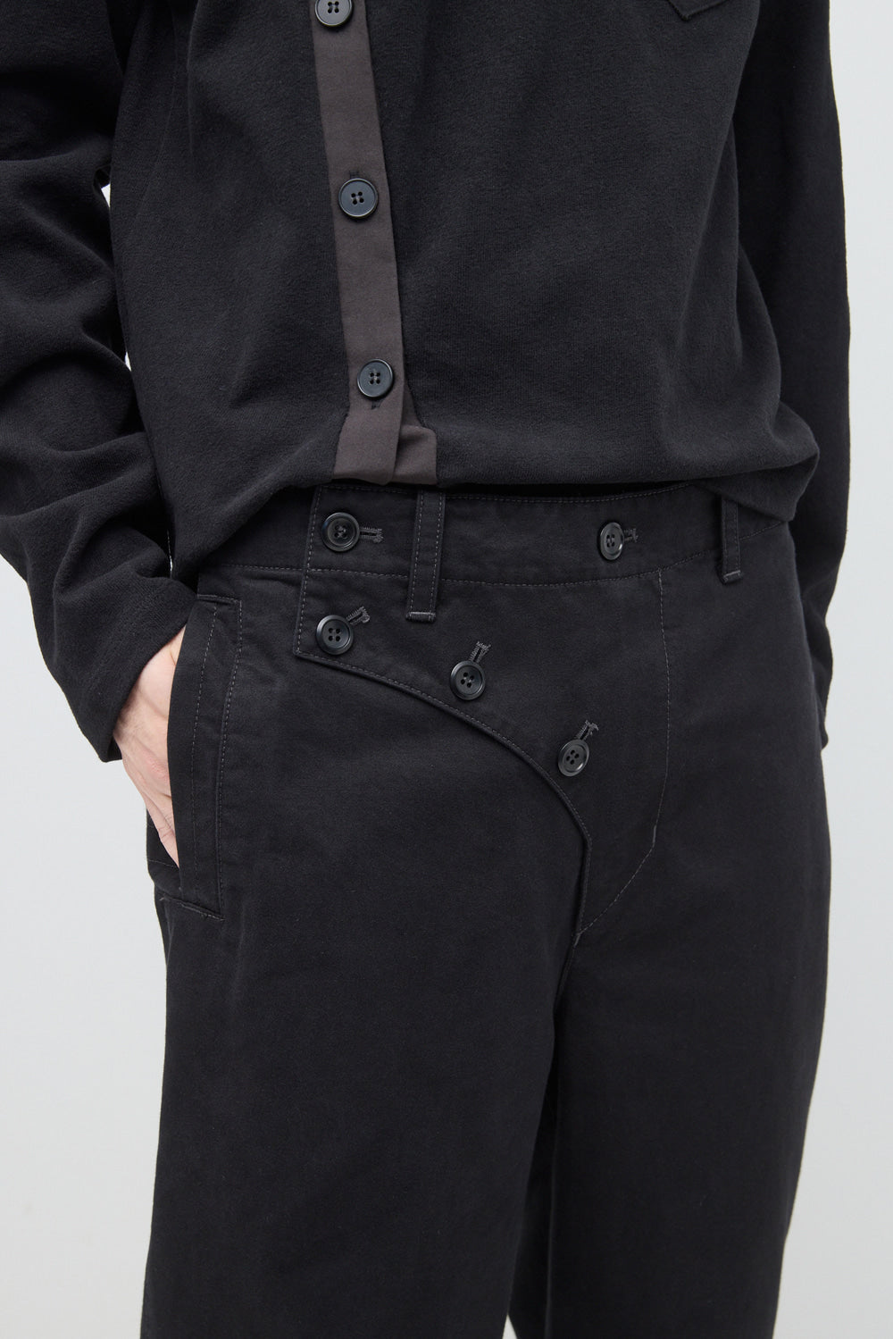 Hatchingroom - Flap Trousers (Black) product image 8 | TRAB K-Fashion Australia