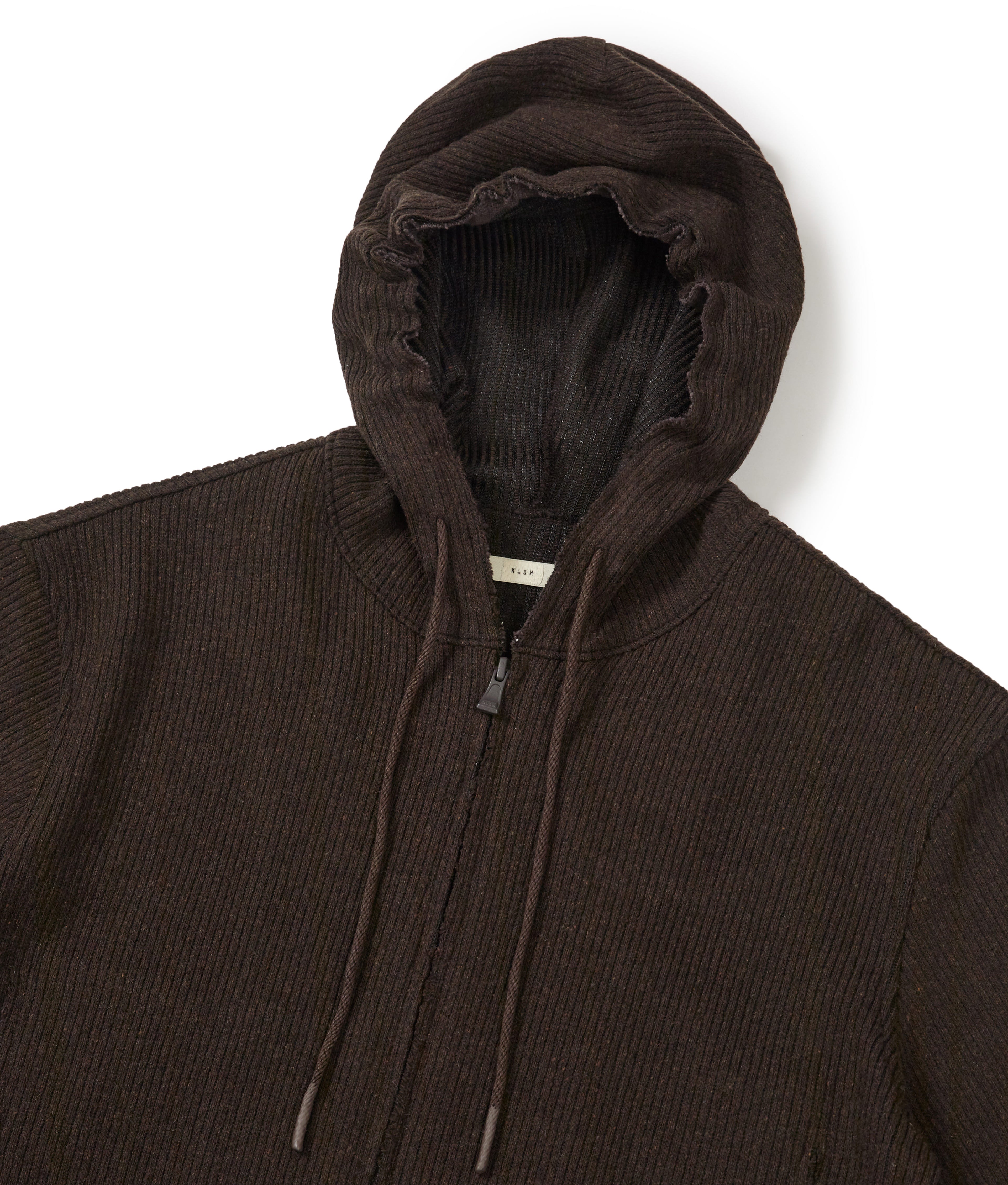 XLIM - Ep.9 01 Hoodie Zip Up (Brown) product image 7 | TRAB K-Fashion Australia