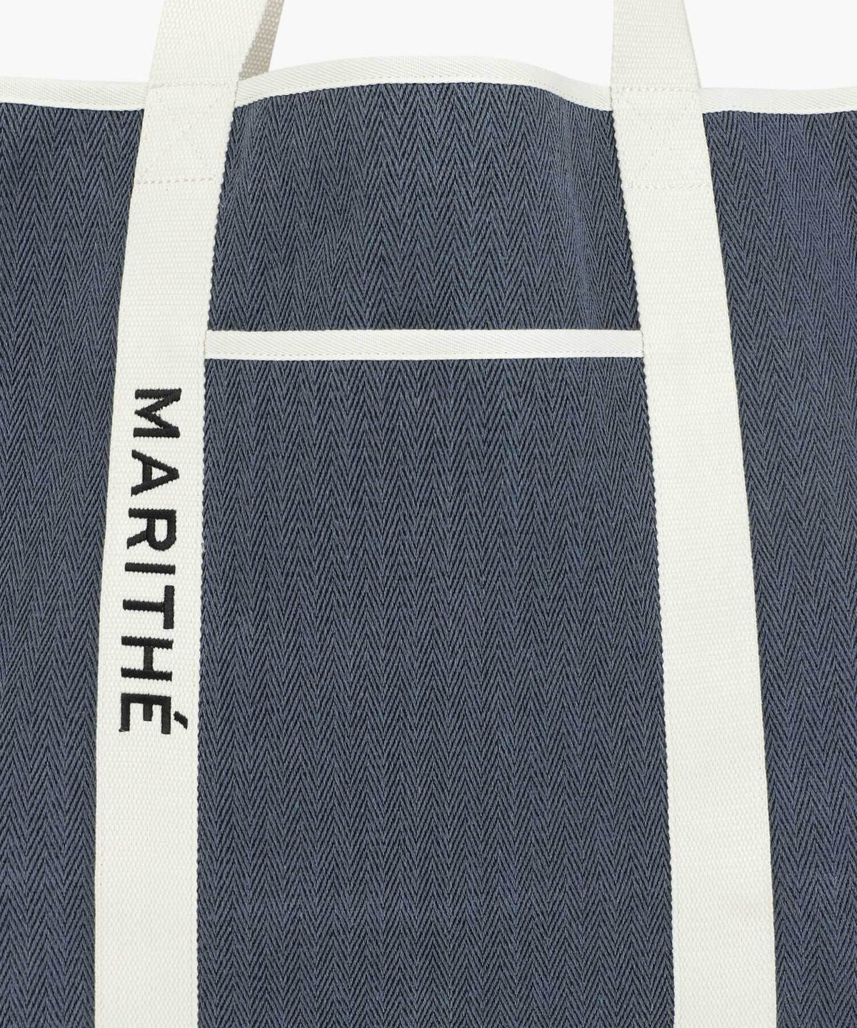 Marithe & Francois Girbaud - Regular Logo Big Cotton Bag (Navy) product image 4 | TRAB K-Fashion Australia
