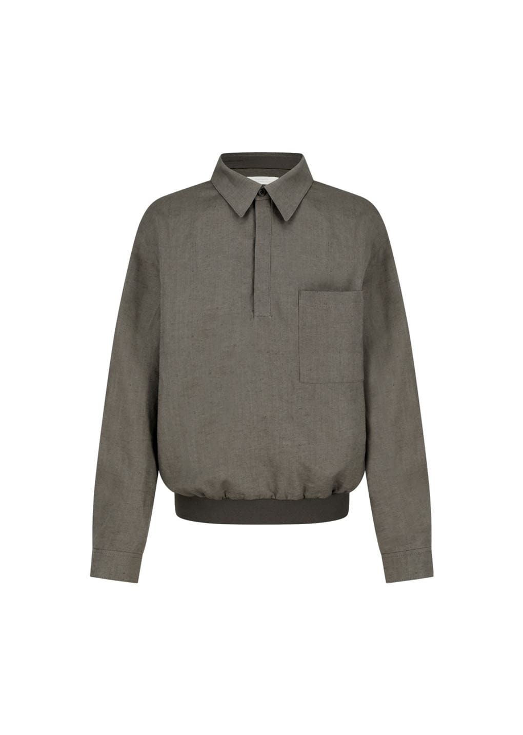 Amomento - Linen Pullover (Khaki) product image 6 | TRAB K-Fashion Australia