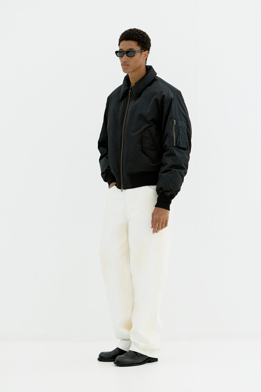 Coor - Collar Neck Down Puffer (Black) product image 3 | TRAB K-Fashion Australia