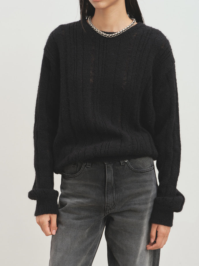 Tonywack - Straight Denim Trousers (Washed Black) product image 5 | TRAB K-Fashion Australia