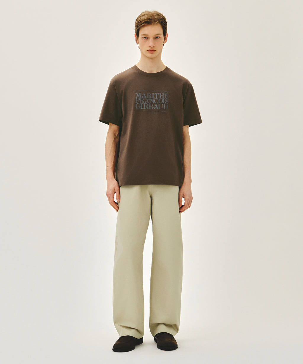 Marithe & Francois Girbaud - Classic Logo Tee (Brown) product image 5 | TRAB K-Fashion Australia