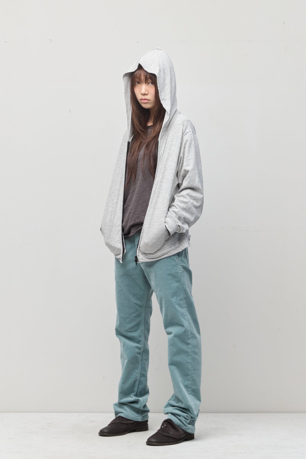 Hatchingroom - Rough Hoodie Slub (M.Grey) product image 12 | TRAB K-Fashion Australia