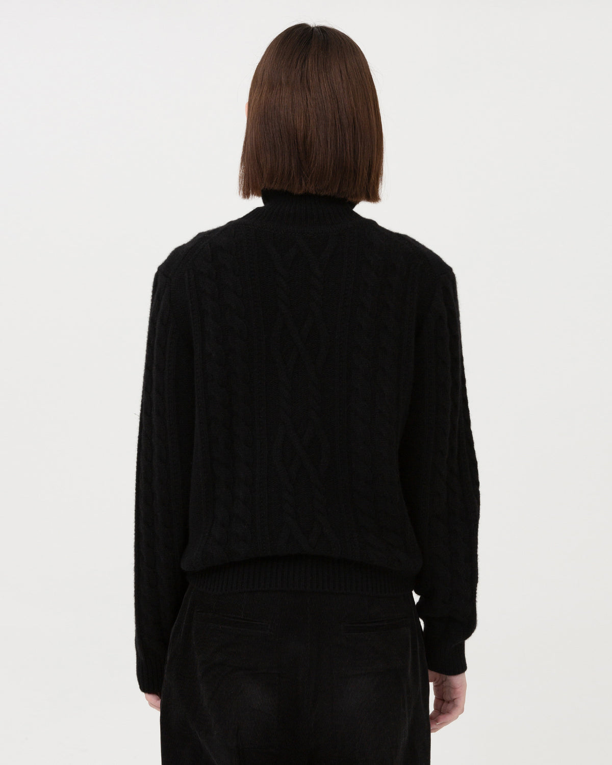 Brownyard - High Neck Sweater (Black) product image 2 | TRAB K-Fashion Australia