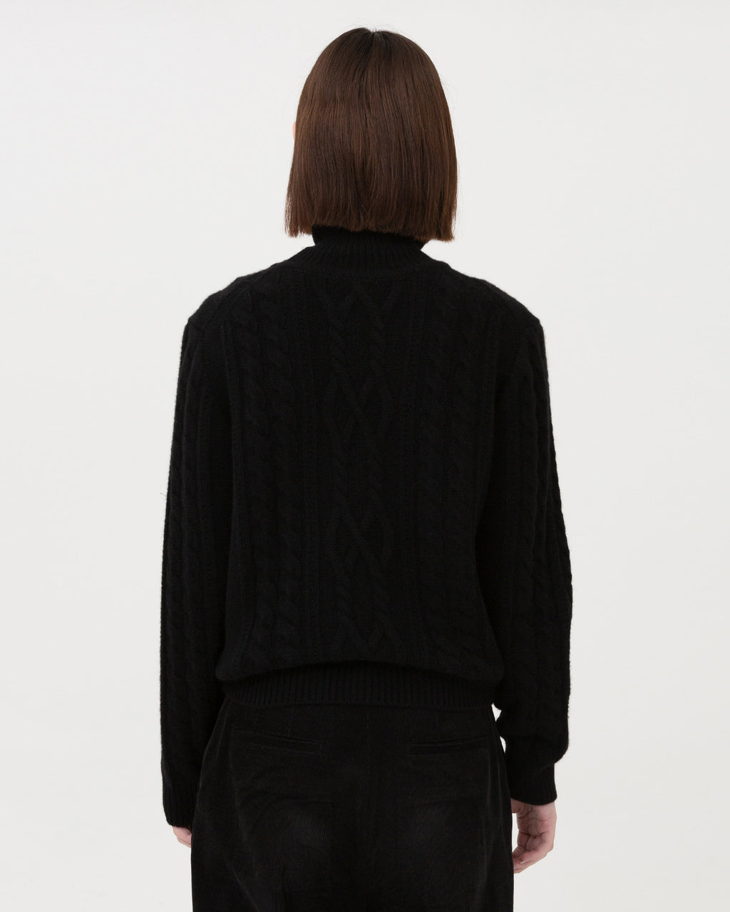 Brownyard - High Neck Sweater (Black) product image 2 | TRAB K-Fashion Australia