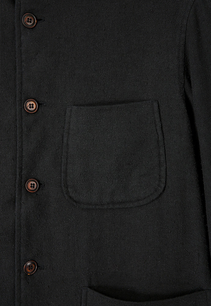 Art if acts - Silk French Forestiere Jacket (Black) product image 10 | TRAB K-Fashion Australia