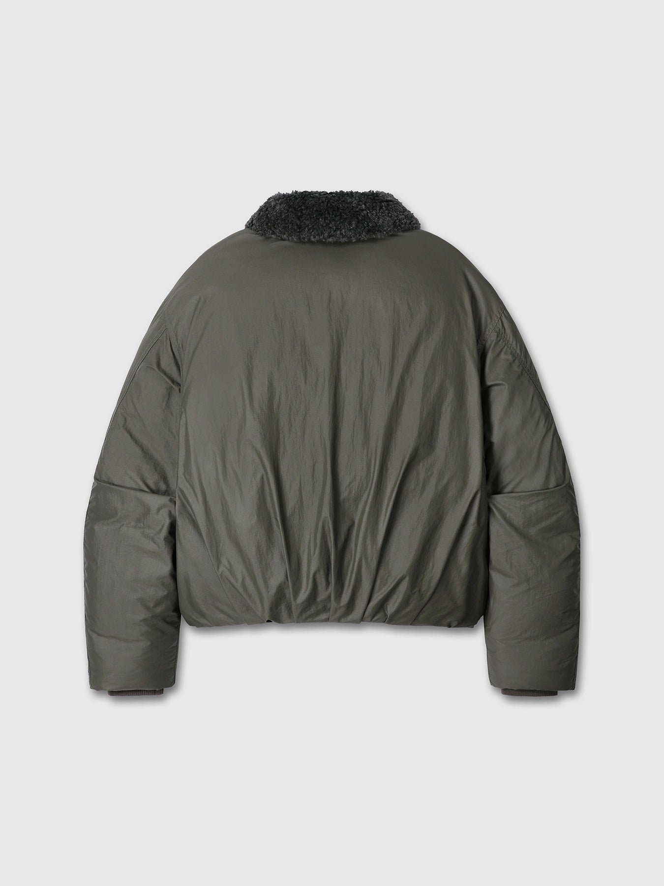 Tonywack - Shearling Collar Puffer Blouson (Olive) product image 14 | TRAB K-Fashion Australia