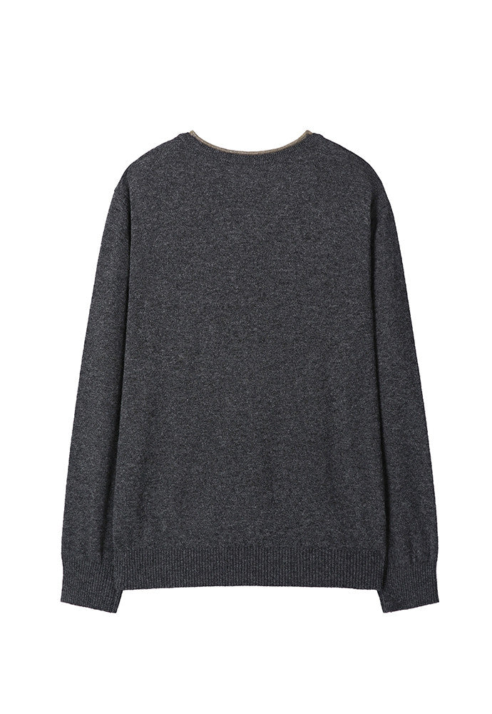 Art if acts - Union Henley (Charcoal/Mud) product image 7 | TRAB K-Fashion Australia