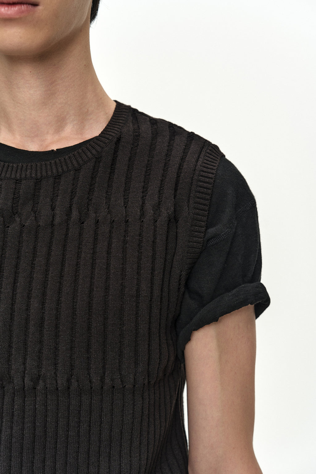 Andersson Bell - Ford Knit Sleeveless (Black) product image 4 | TRAB K-Fashion Australia