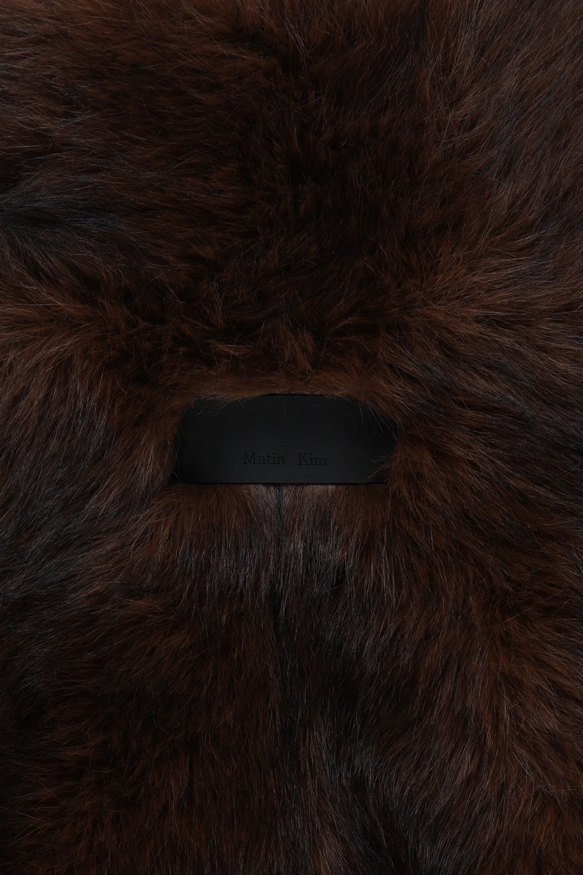 Matin Kim - Tab Detail Fur Jumper (Brown) product image 5 | TRAB K-Fashion Australia