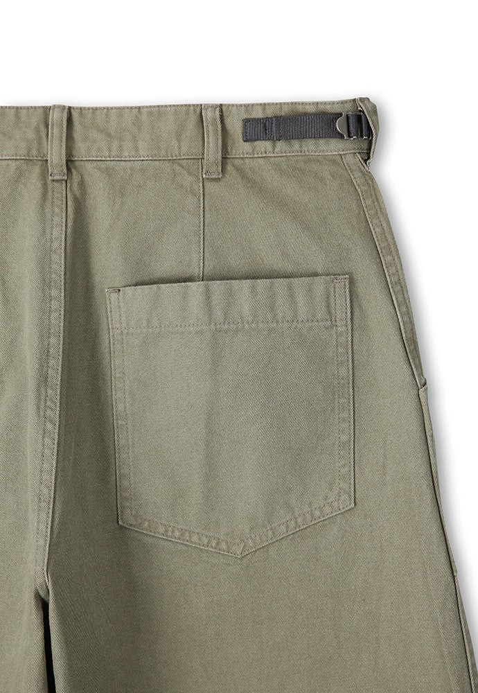 Art if acts - Curved Fatigue Trousers (Olive) product image 11 | TRAB K-Fashion Australia