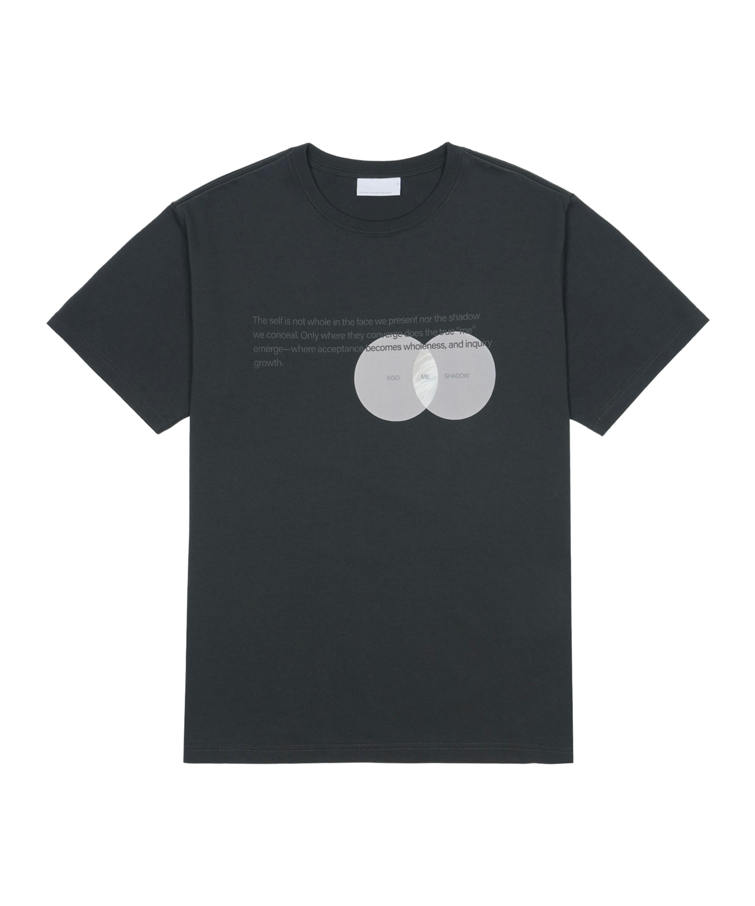 San San Gear - Mind T-Shirt (Charcoal) product image 1 | TRAB K-Fashion Australia