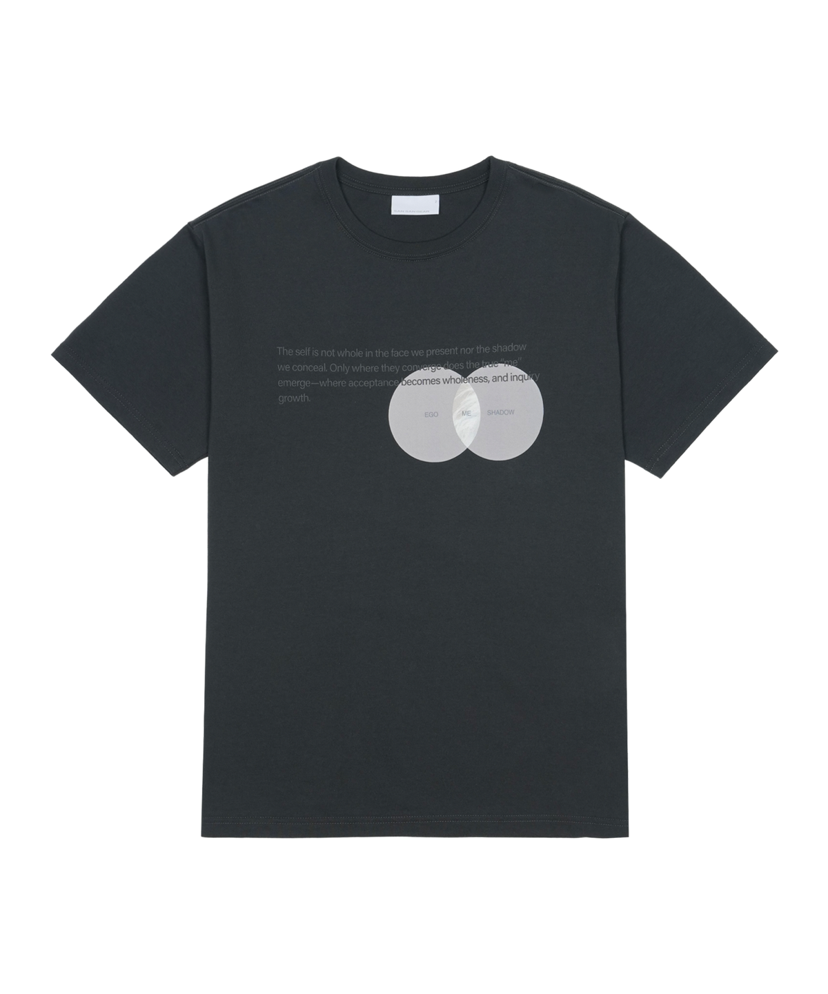 San San Gear - Mind T-Shirt (Charcoal) product image 1 | TRAB K-Fashion Australia