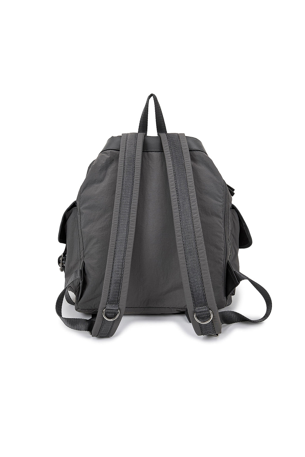 Matin Kim - Pocket Utility Large Back Pack (Charcoal) product image 6 | TRAB K-Fashion Australia
