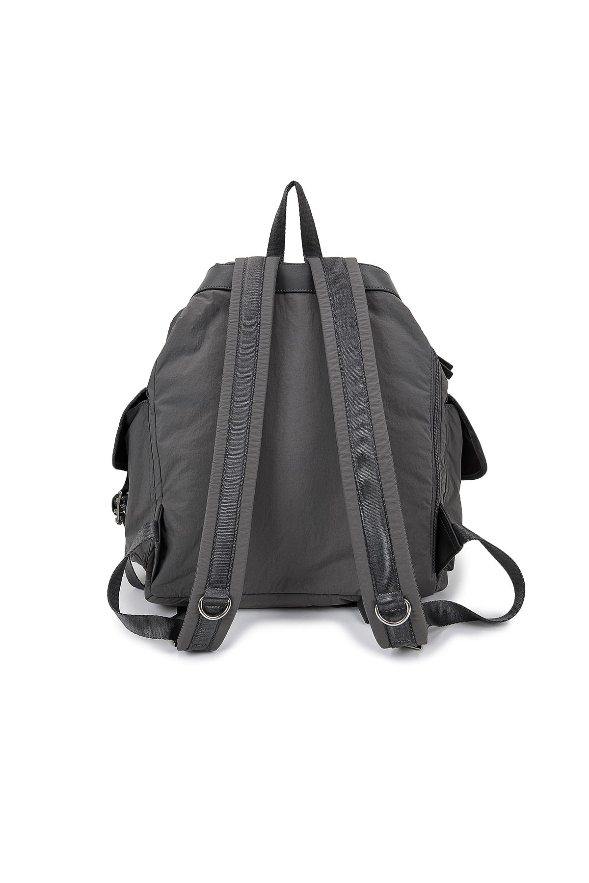 Matin Kim - Pocket Utility Large Back Pack (Charcoal) product image 6 | TRAB K-Fashion Australia