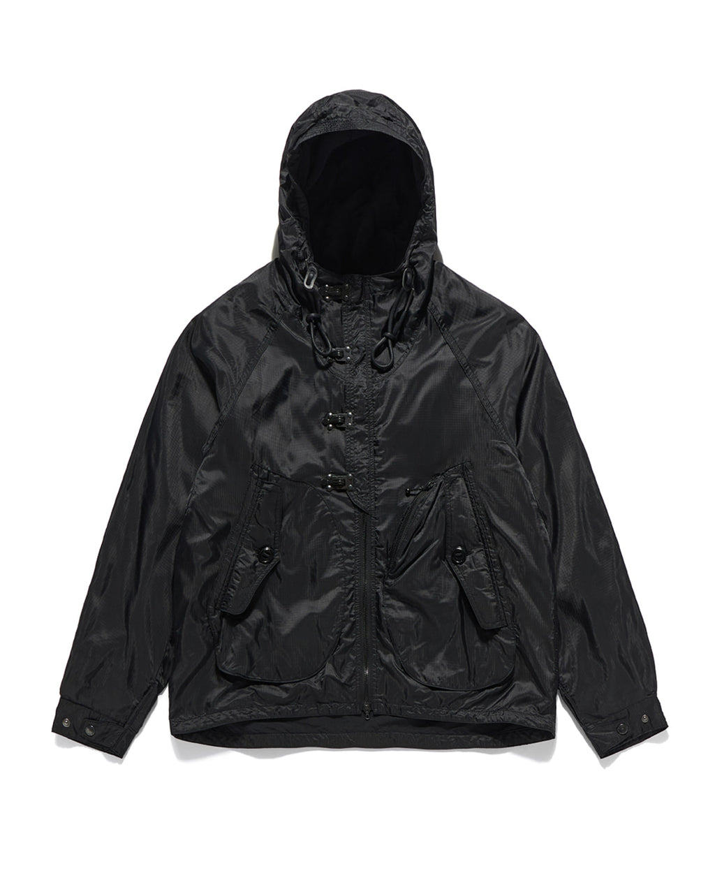 Eastlogue - Deck Hoodie Parka (Black Ripstop) product image 2 | TRAB K-Fashion Australia