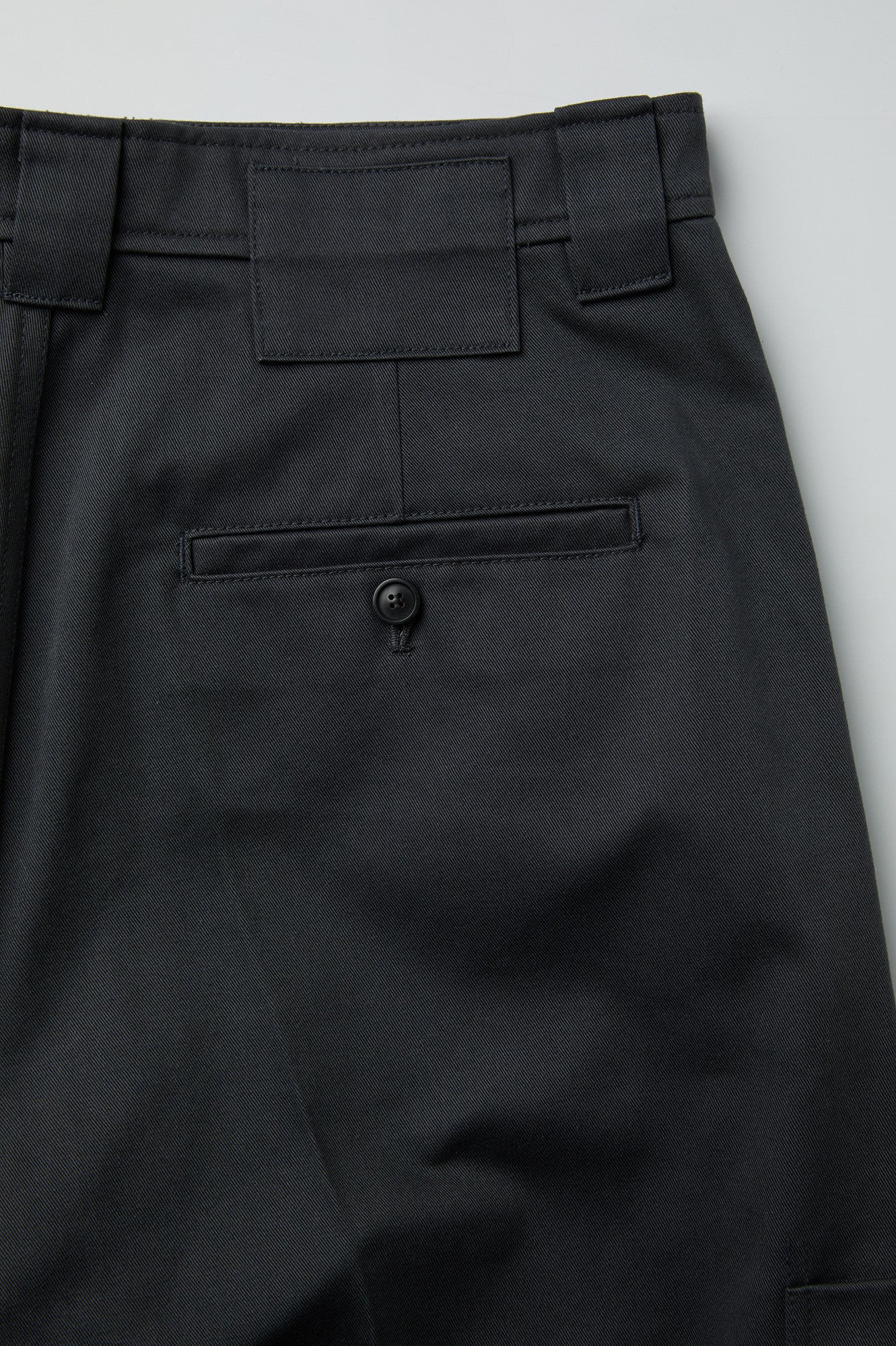 Coor - Cotton Blend Stitch Pointed Bermuda Pants (Deep Navy) product image 6 | TRAB K-Fashion Australia