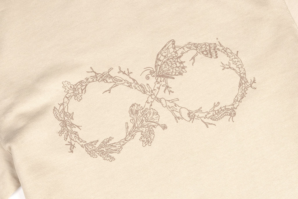 Ioedle - Möbius Cycle T-Shirt (Beige) product image 4 | TRAB K-Fashion Australia