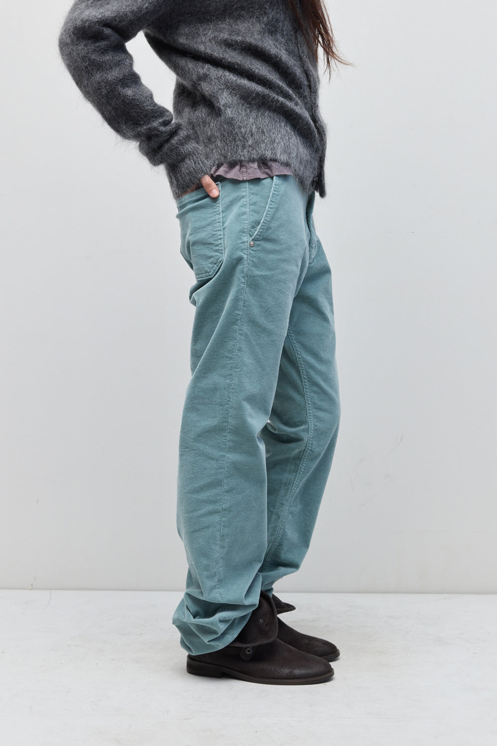 Hatchingroom - Flare Pants Corduroy (Washed Mint) product image 11 | TRAB K-Fashion Australia