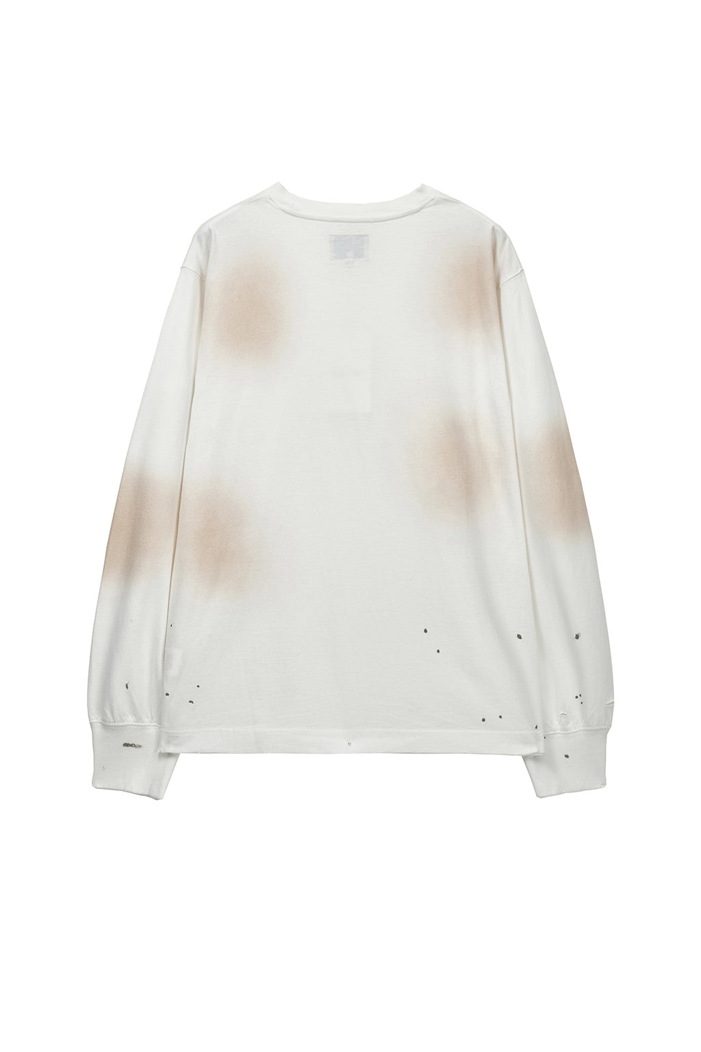 Matin Kim - Vintage Washed Logo Top (Ivory) product image 2 | TRAB K-Fashion Australia
