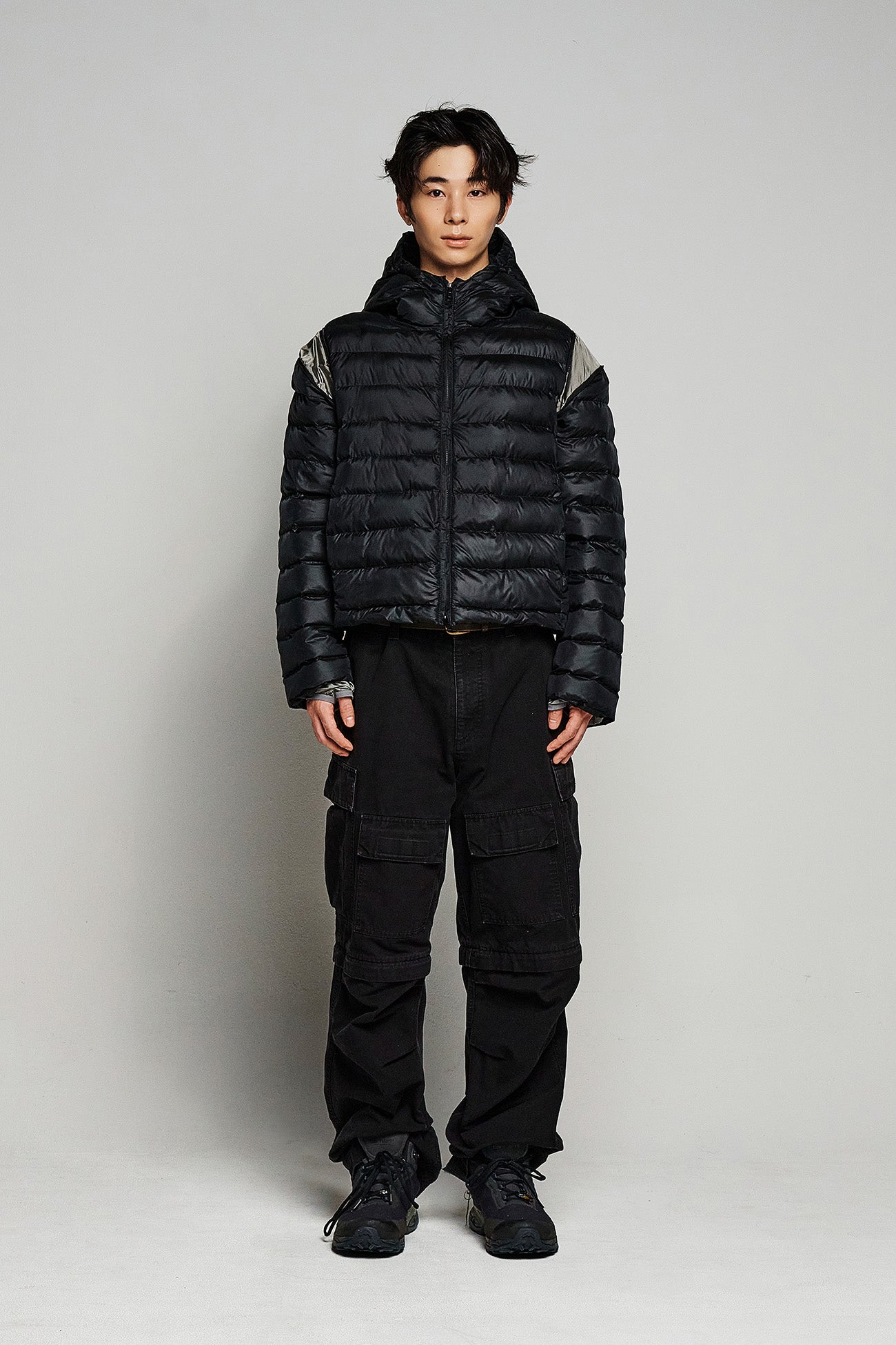 Deinet - Point Wellon Hooded Jacket (Black) product image 6 | TRAB K-Fashion Australia