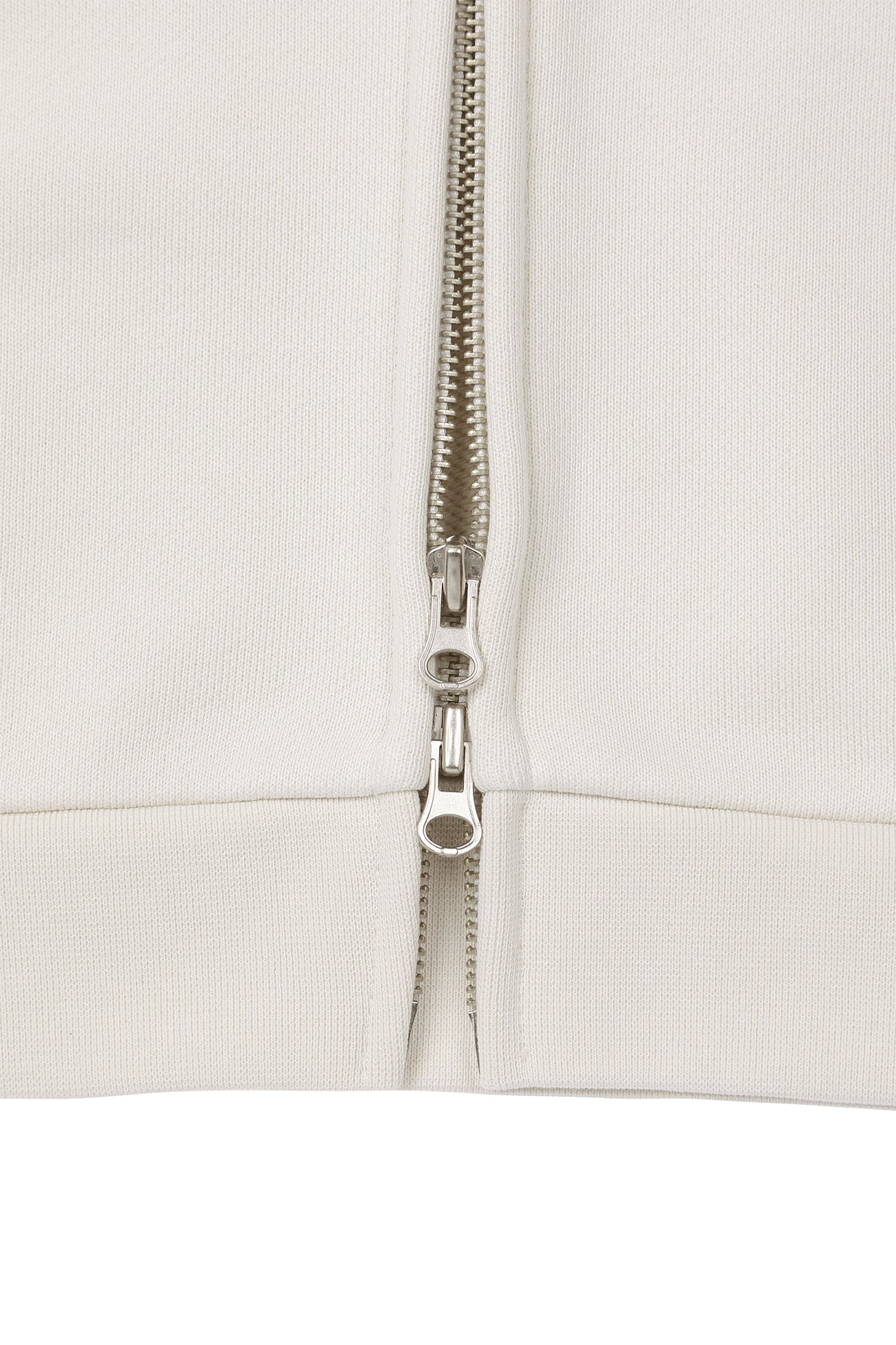 Deinet - German Lettering Hoodie Zip-Up (Ivory) product image 15 | TRAB K-Fashion Australia