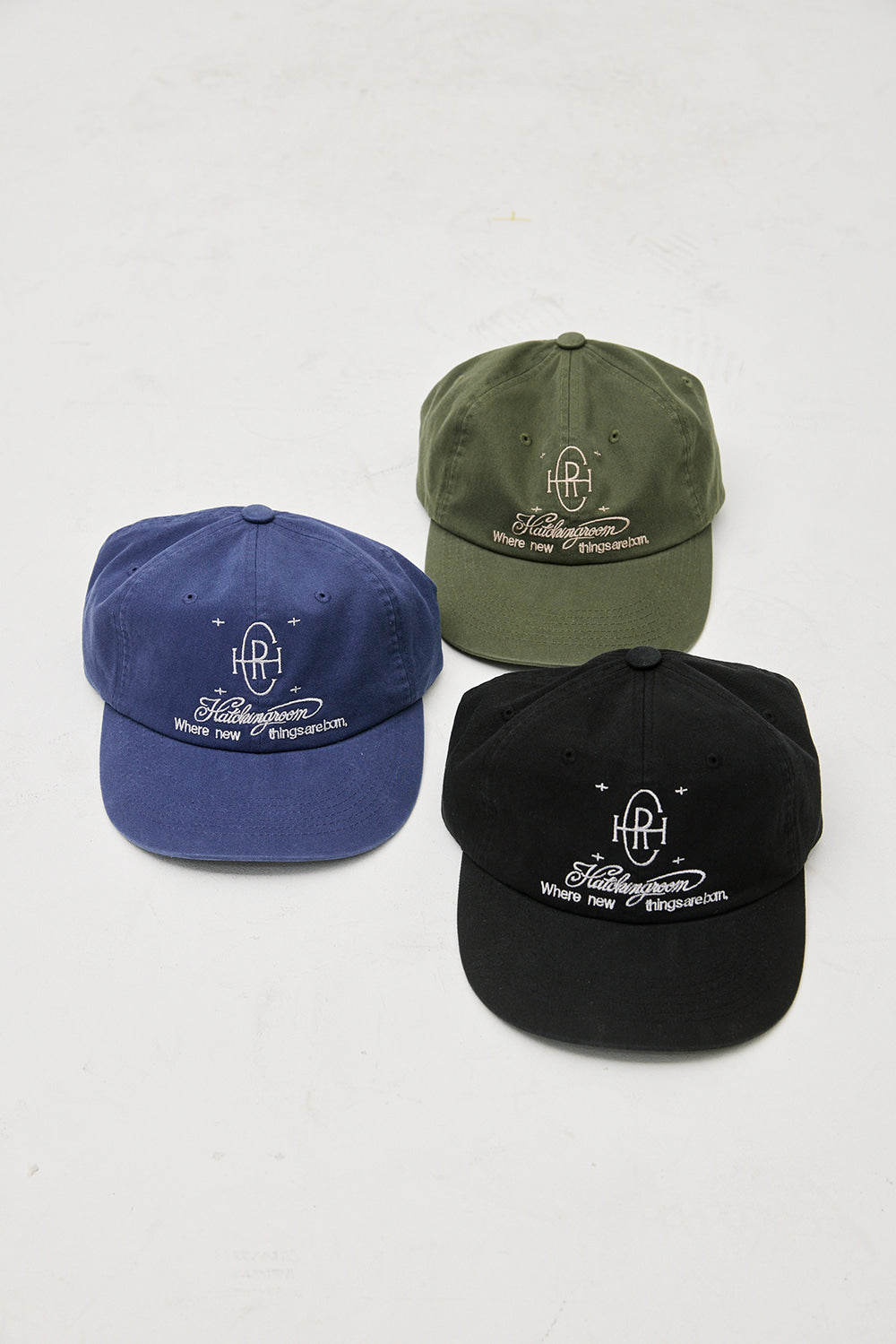 Hatchingroom - Logo Cap Washed French (Blue) product image 6 | TRAB K-Fashion Australia