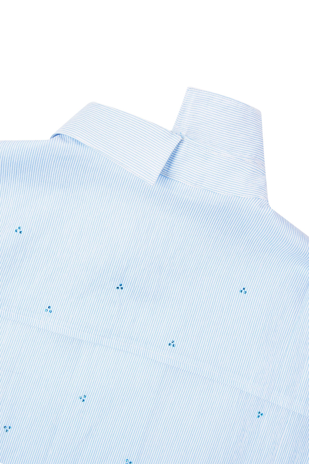 Stu - Crystal Stripe Shirt (Blue) product image 17 | TRAB K-Fashion Australia