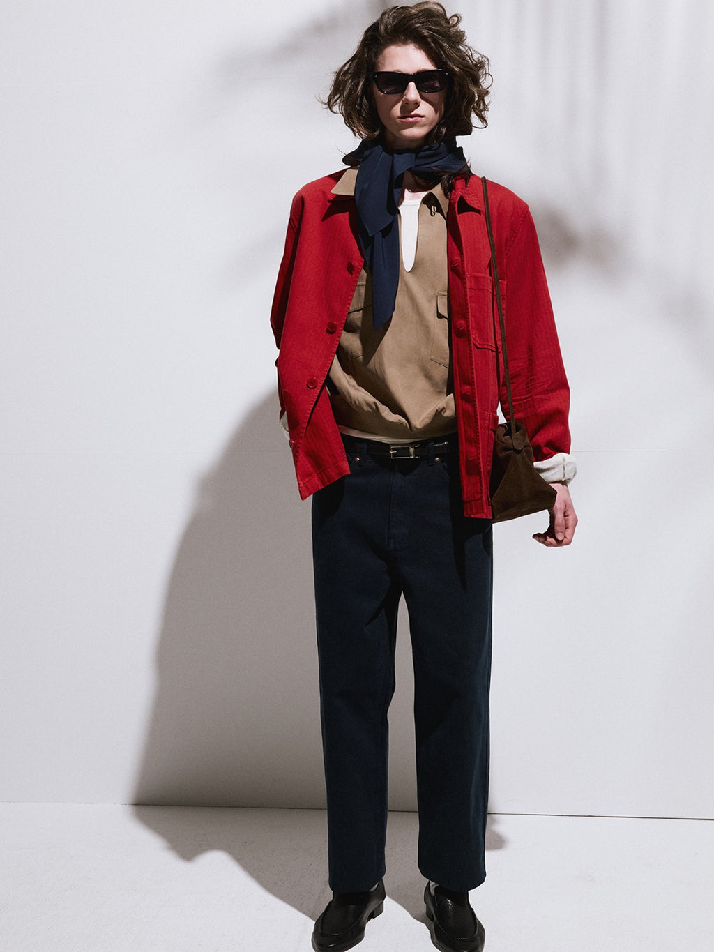 Recto - Garment Dyed Work Jacket (Red) product image 1 | TRAB K-Fashion Australia