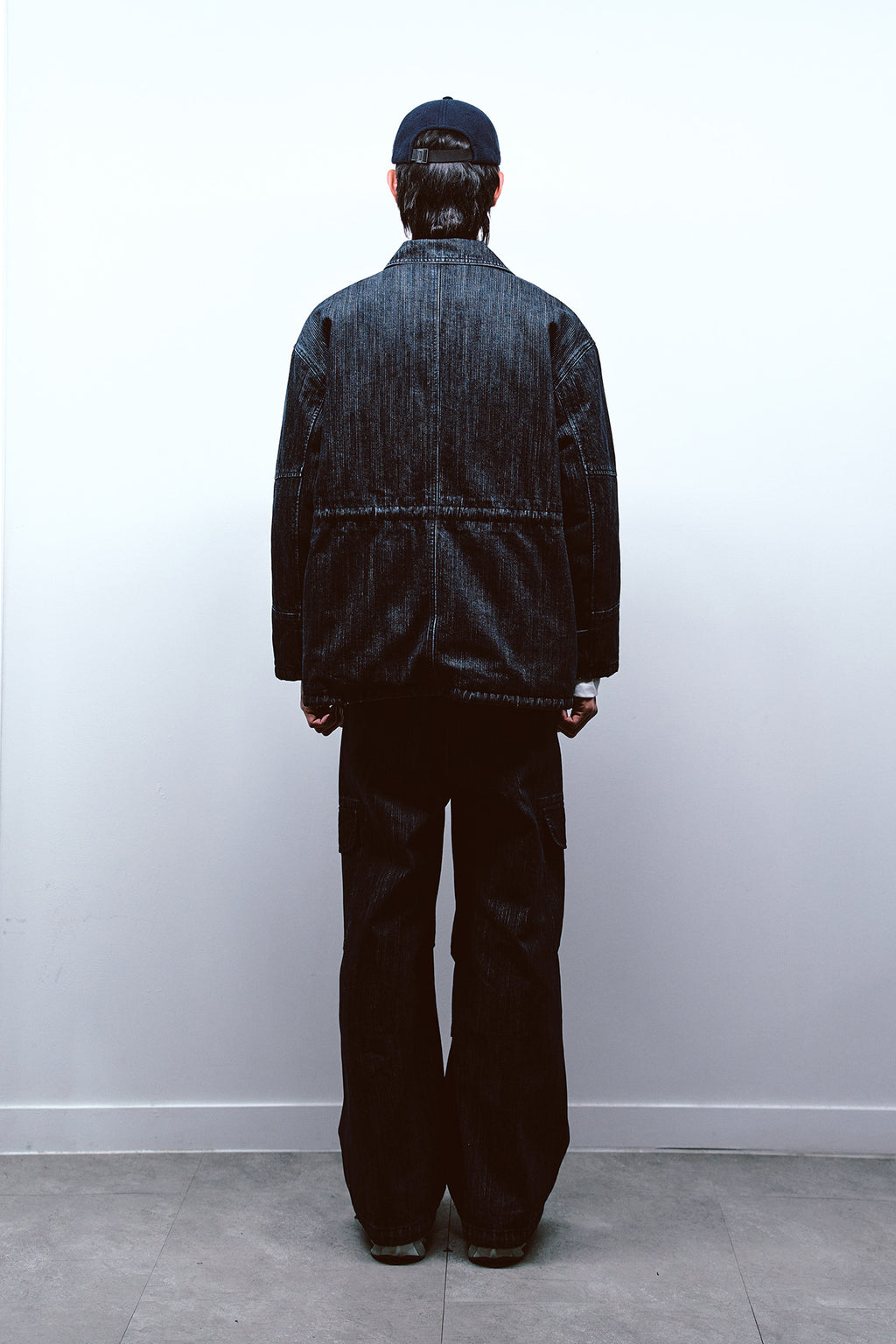 Deinet - Chain Denim M51 Cargo Pants (Blue) product image 3 | TRAB K-Fashion Australia