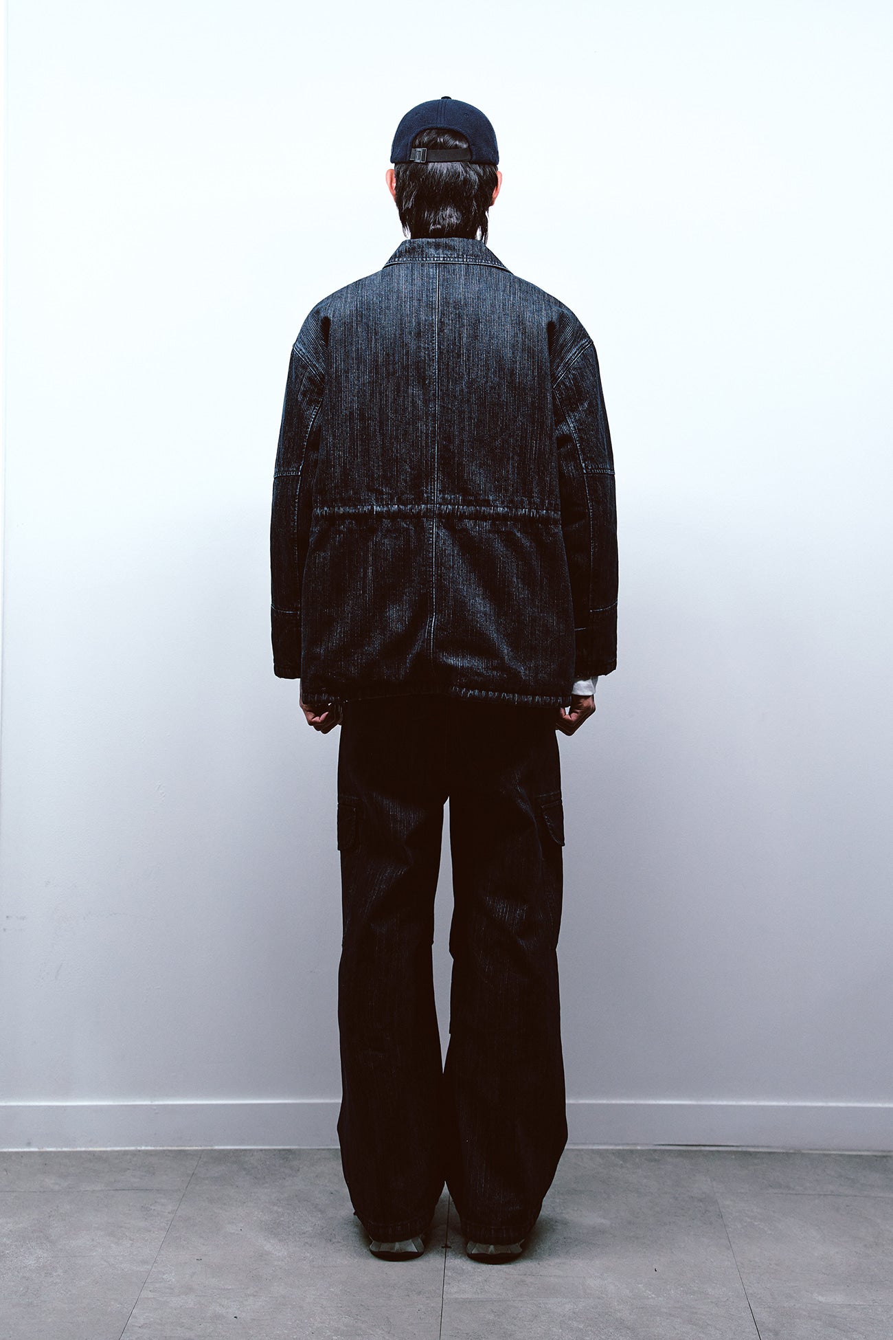 Deinet - Chain Denim M51 Cargo Pants (Blue) product image 3 | TRAB K-Fashion Australia
