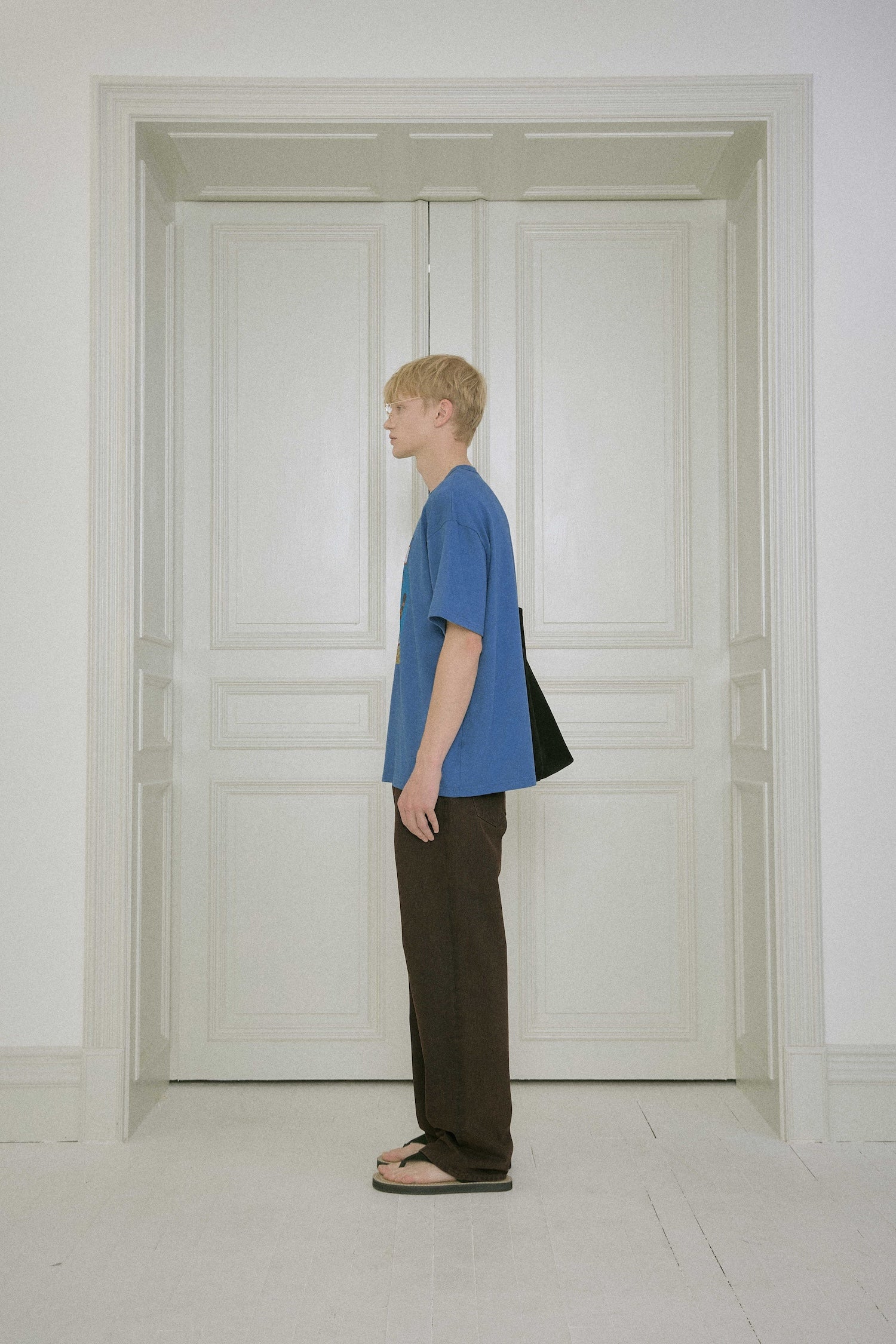 Stu - Straight Denim Pants (Brown) product image 3 | TRAB K-Fashion Australia